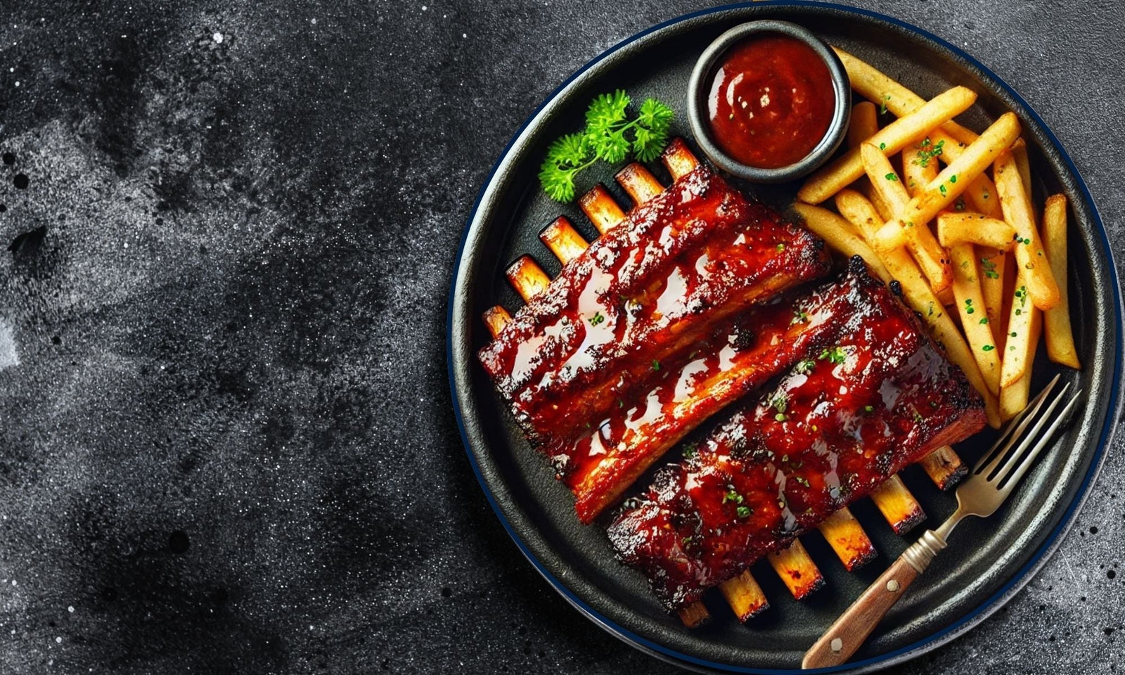 Sticky Oven Baked Pork Ribs - Recipe