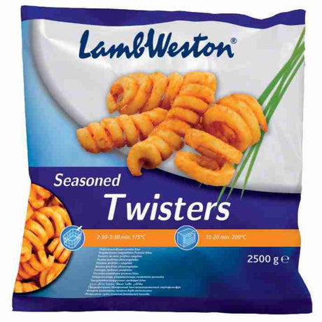 Lamb Weston Potato Seasoned Twisters 2.5kg