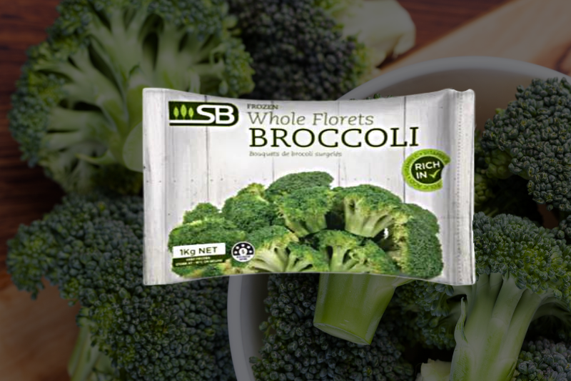 Broccoli Florets Frozen 1kg