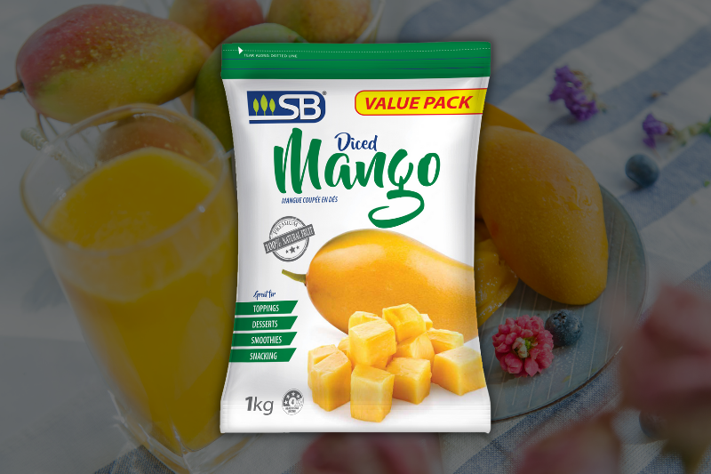 Diced Mango Frozen 1kg